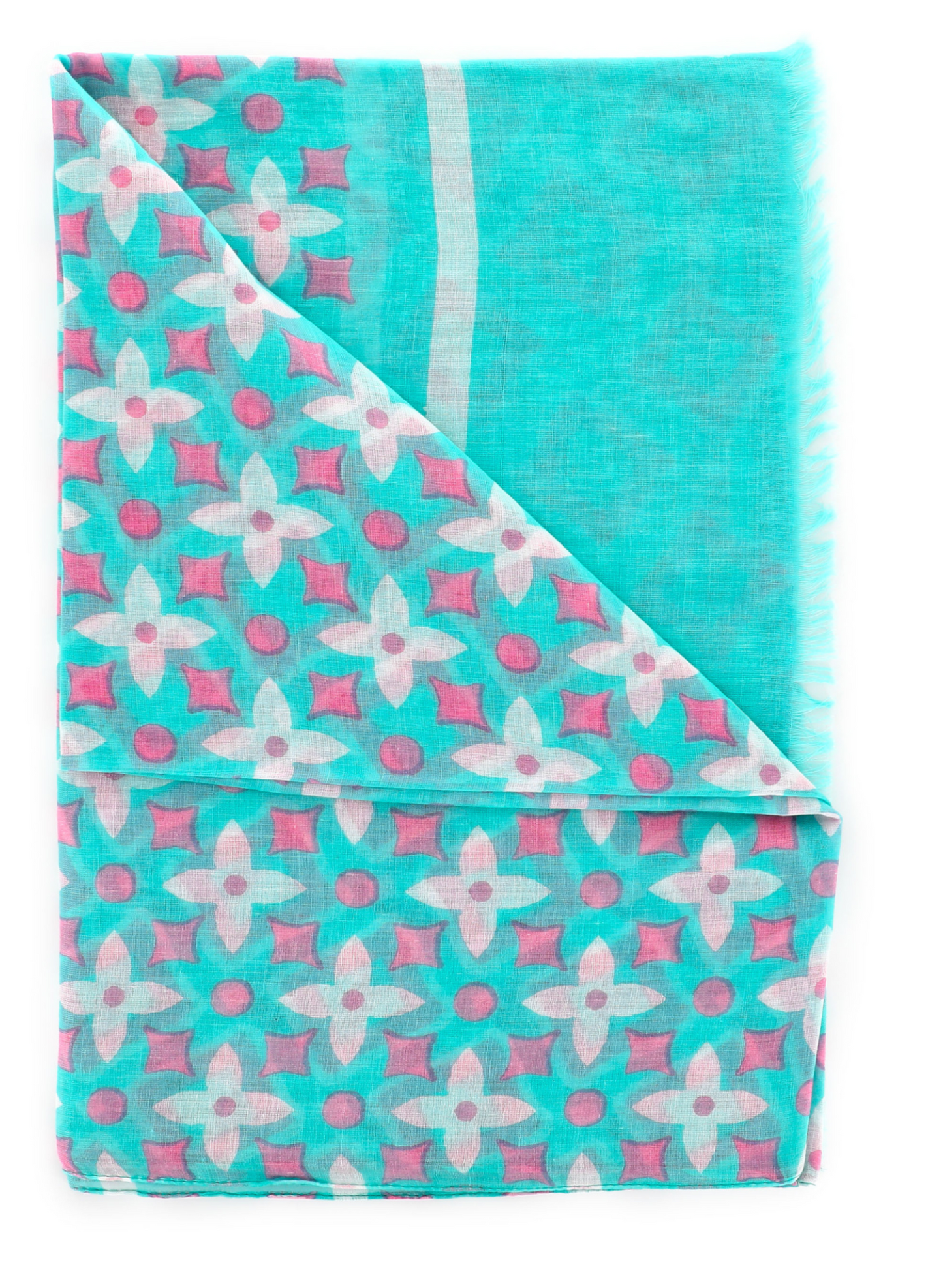 Sciarpa tiffany e rosa bubble