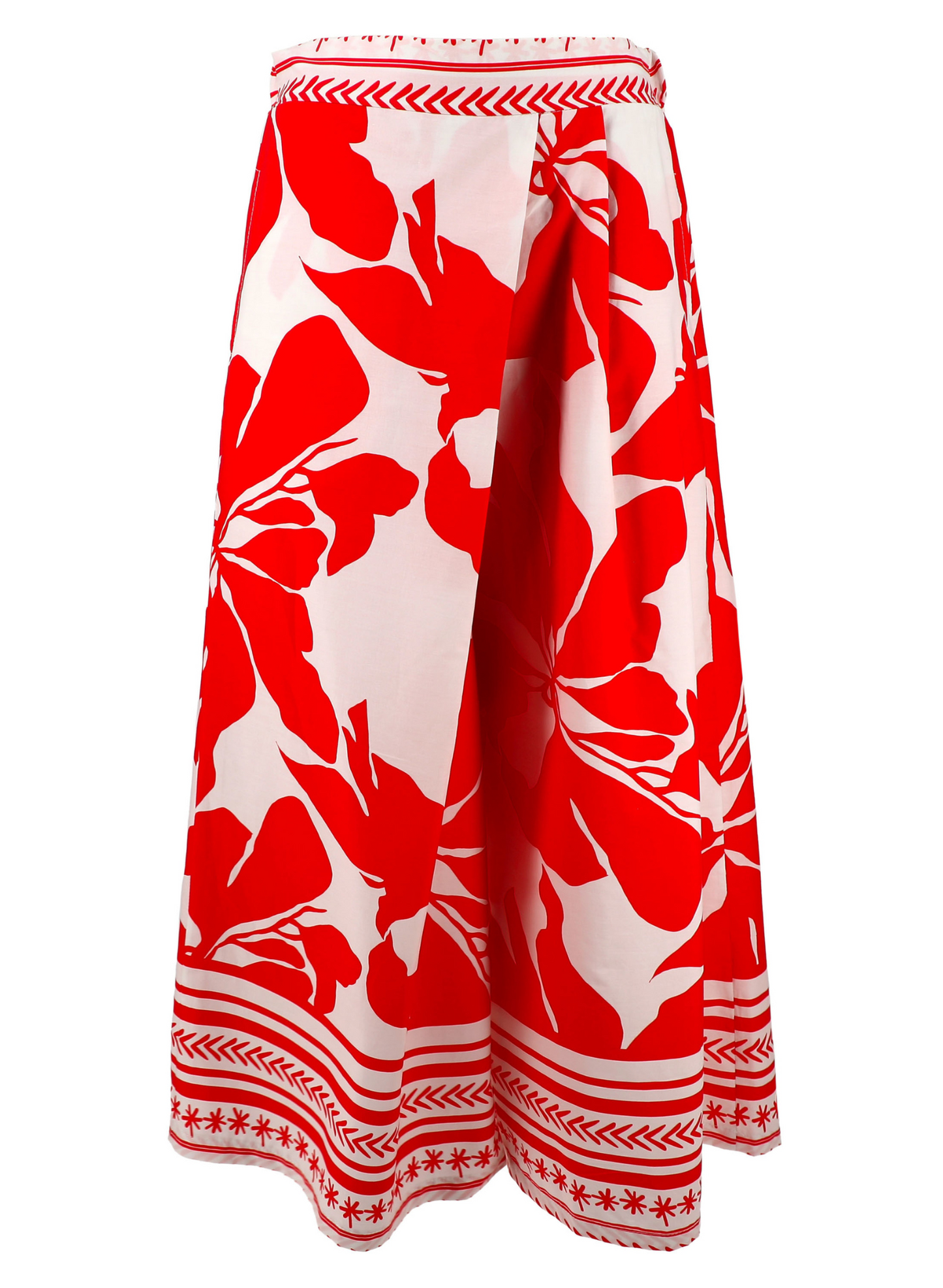 Pantaloni cropped fantasia