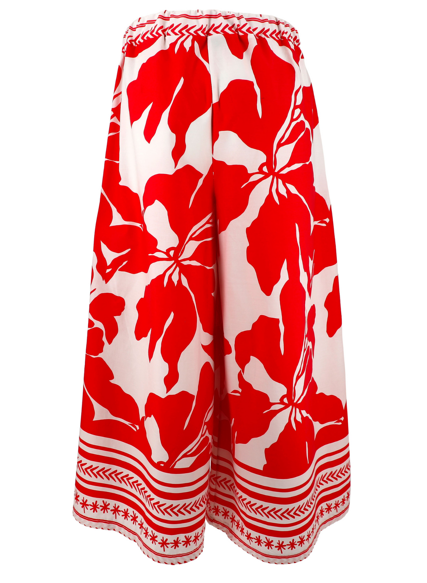 Pantaloni cropped fantasia
