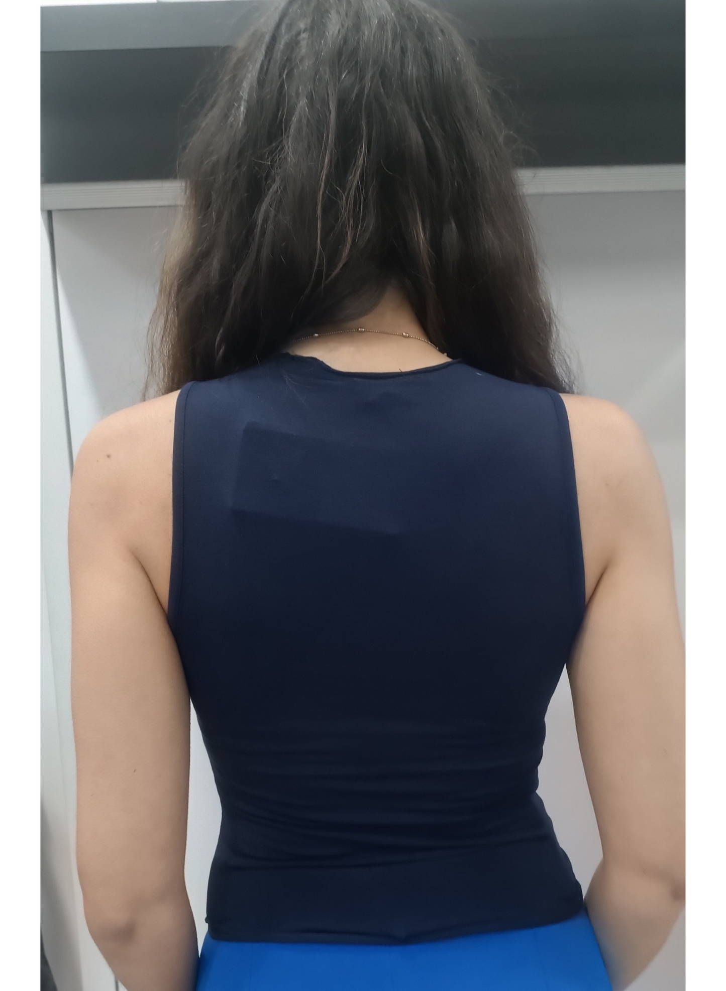 Top sottogiacca Blu