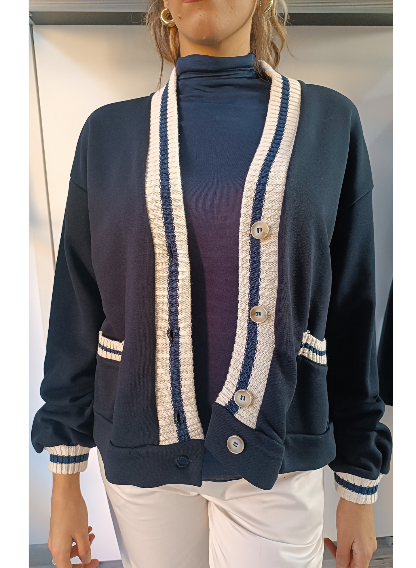 Cardigan modello College