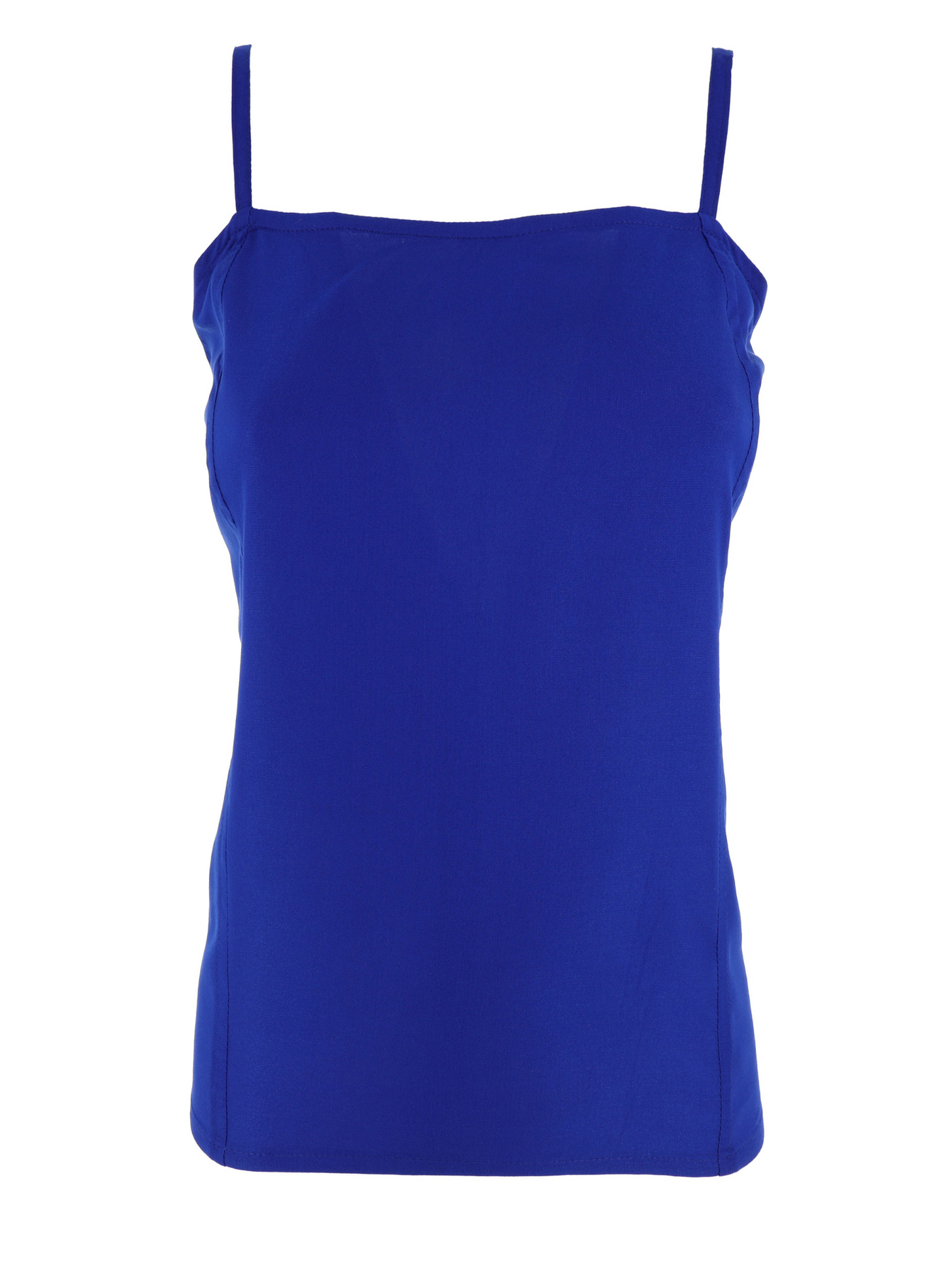 Top cotone bluette