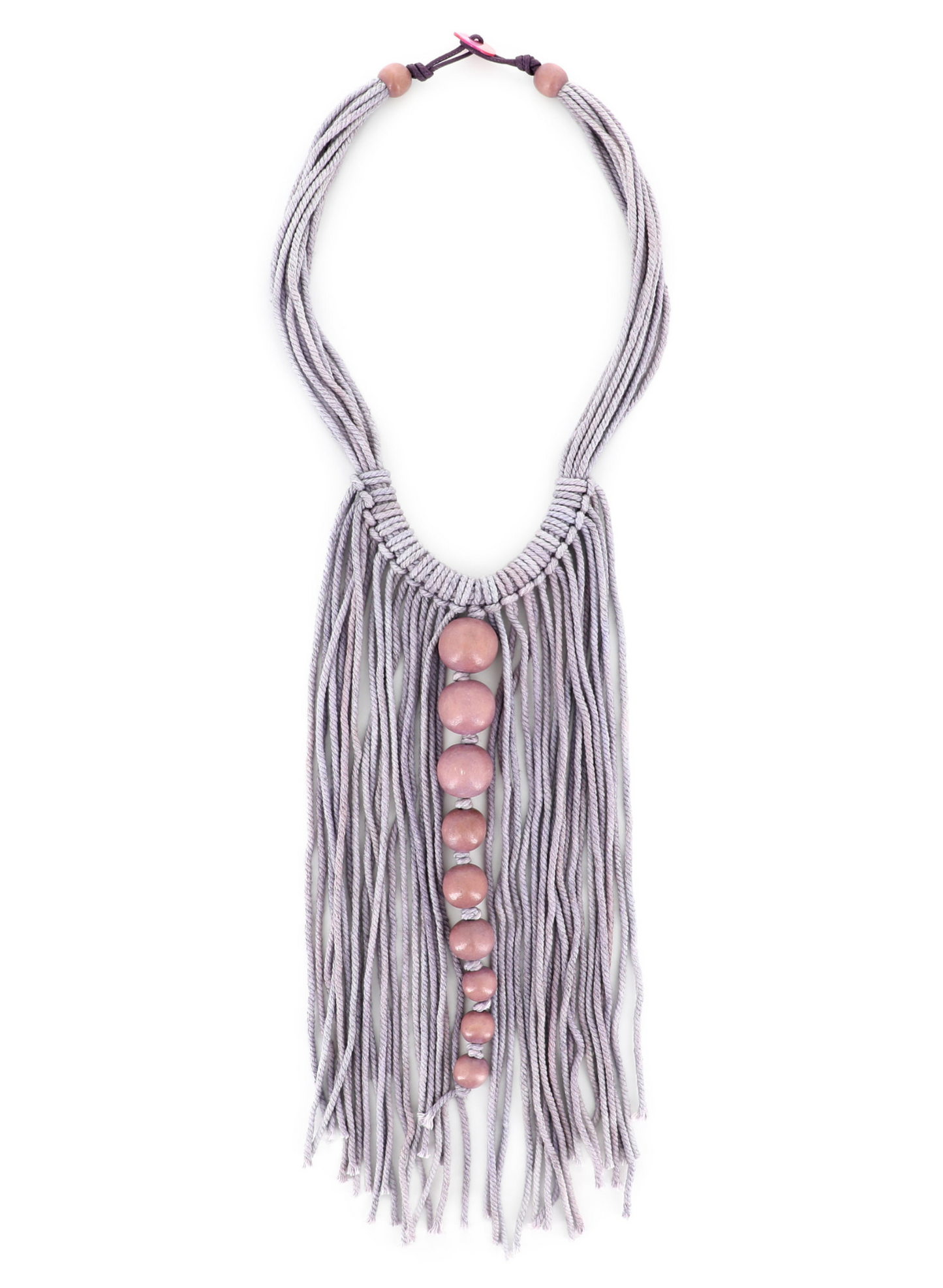 Collana Frange Lilla