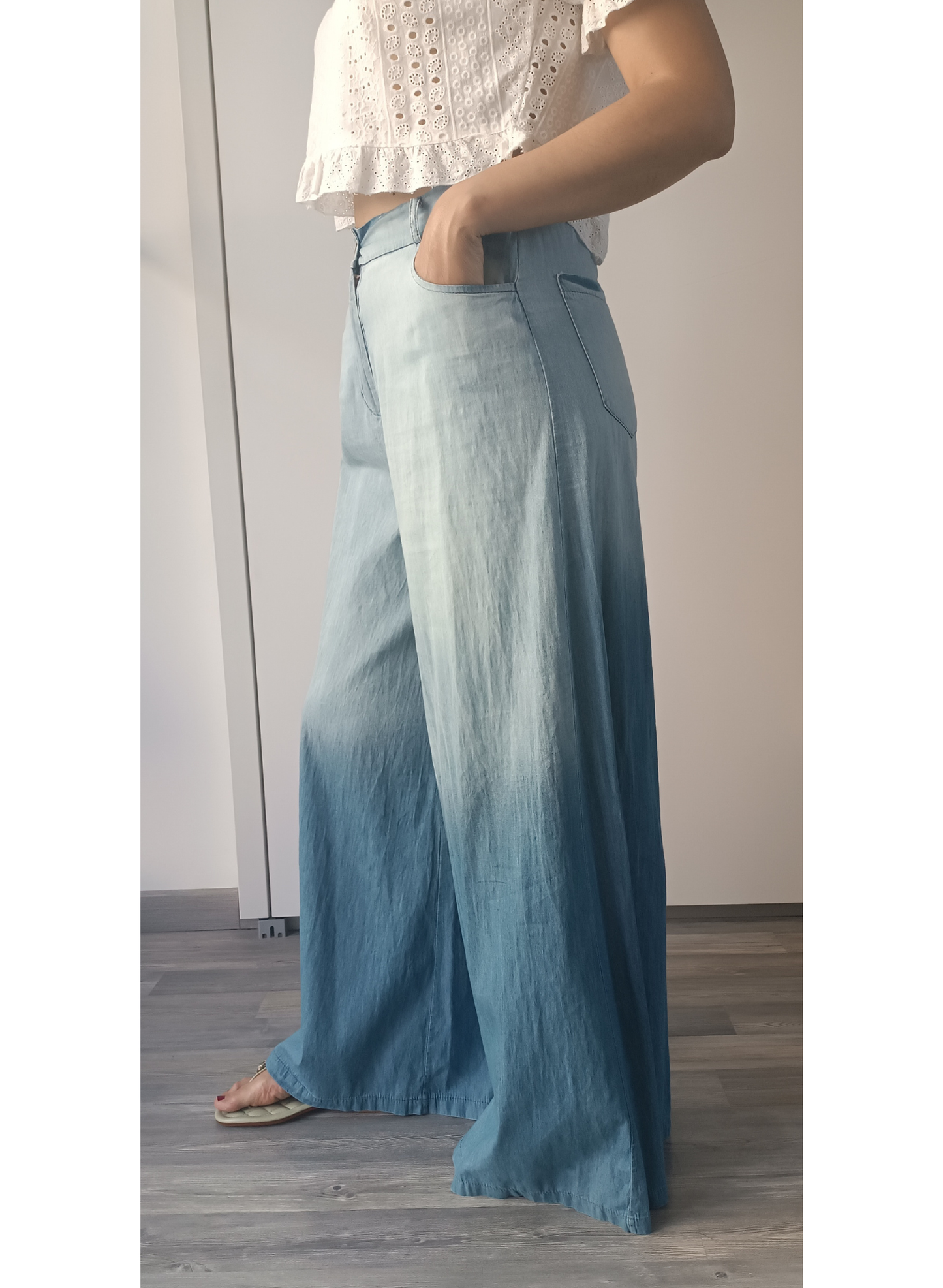 Jeans Wide leg Degradè