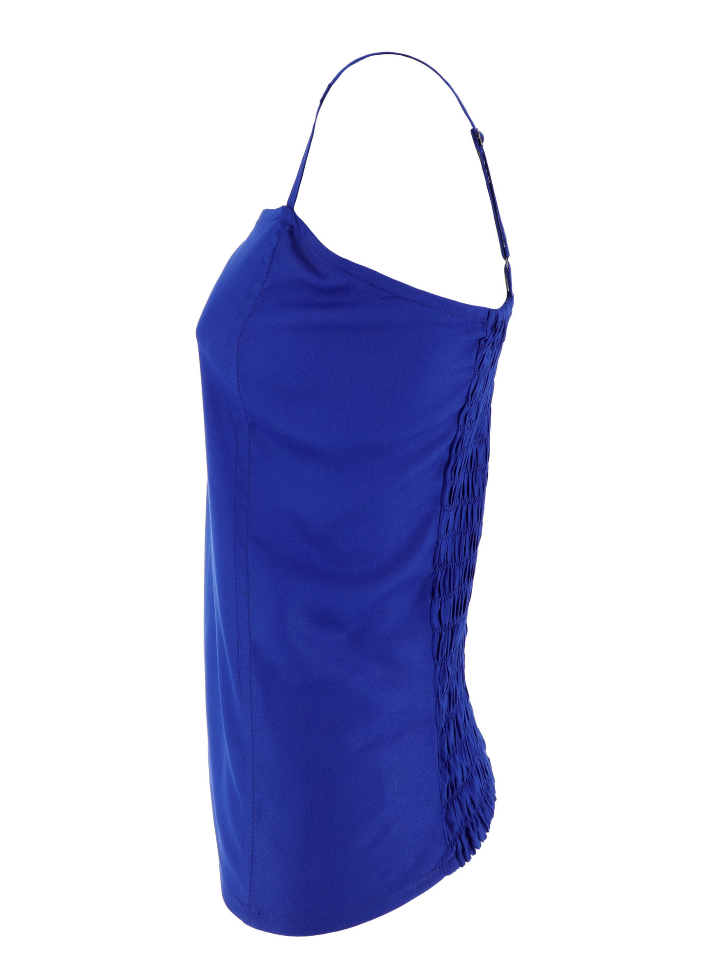 Top cotone bluette