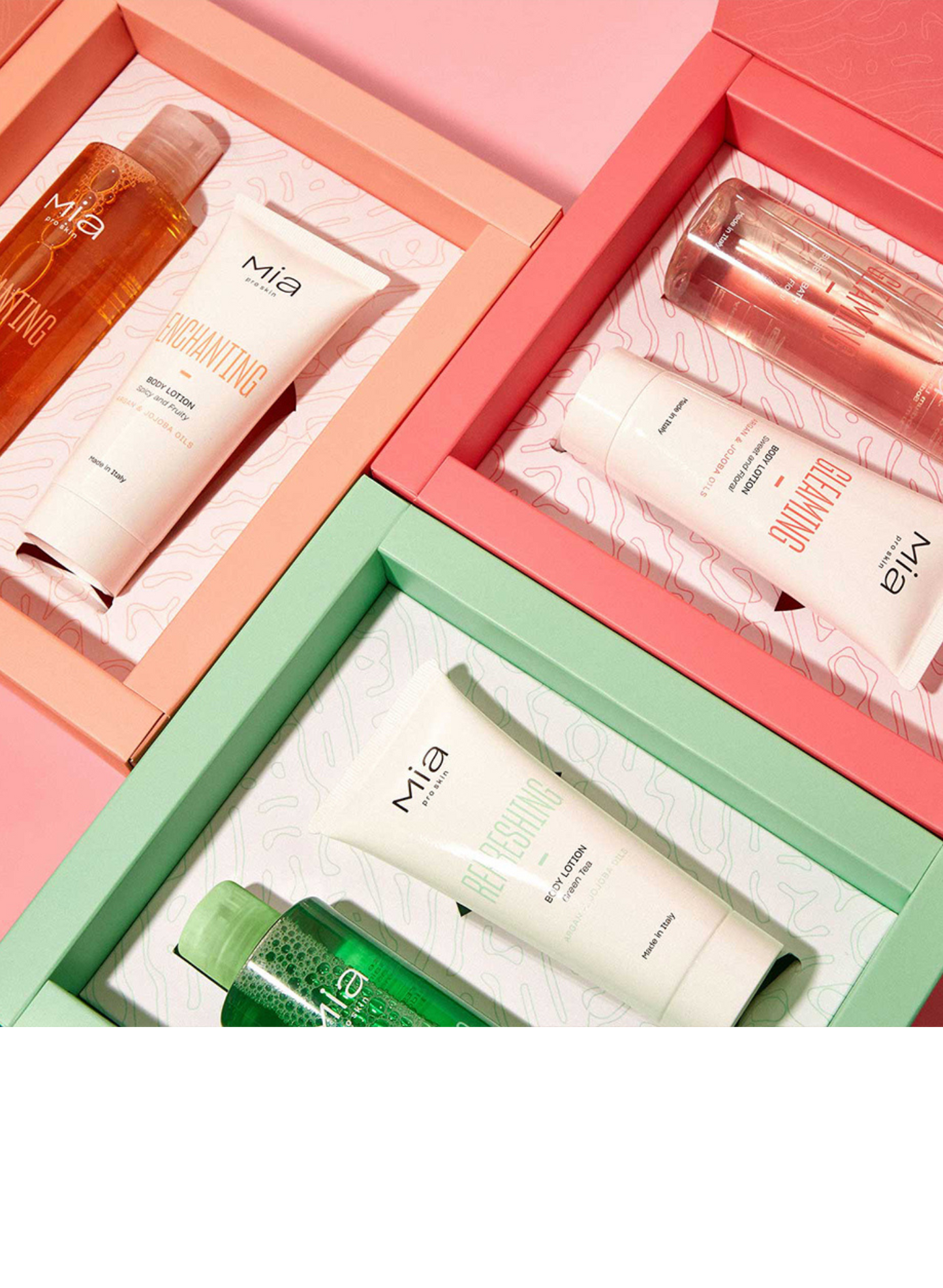 Kit bagnoschiuma e crema corpo