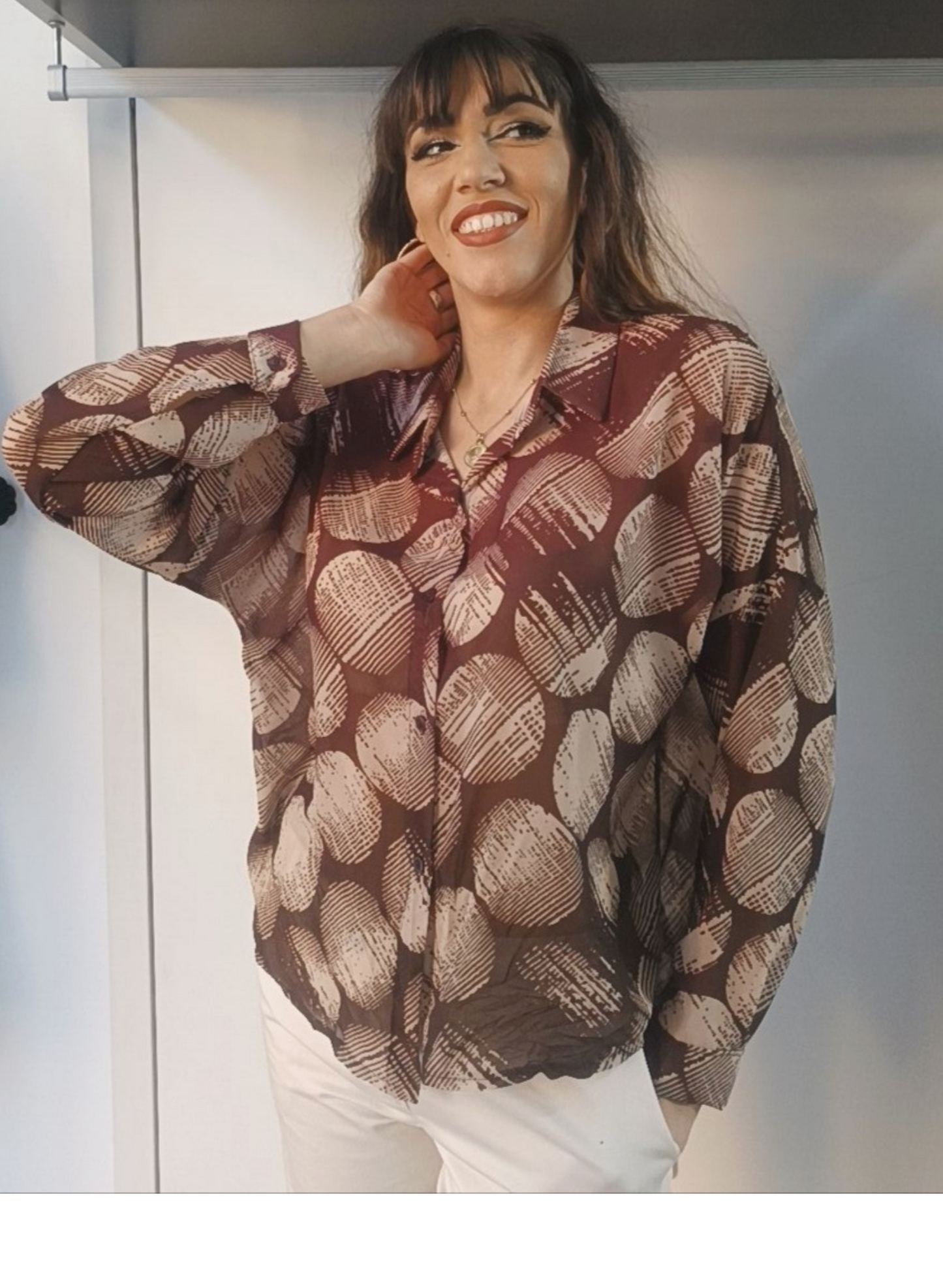 Camicia Macro Pois