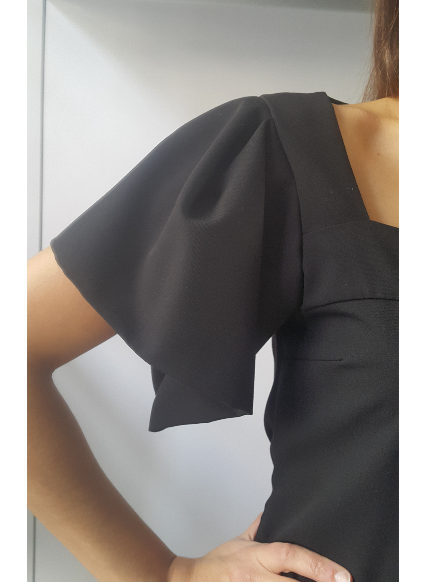 Abito corto nero Denny Rose