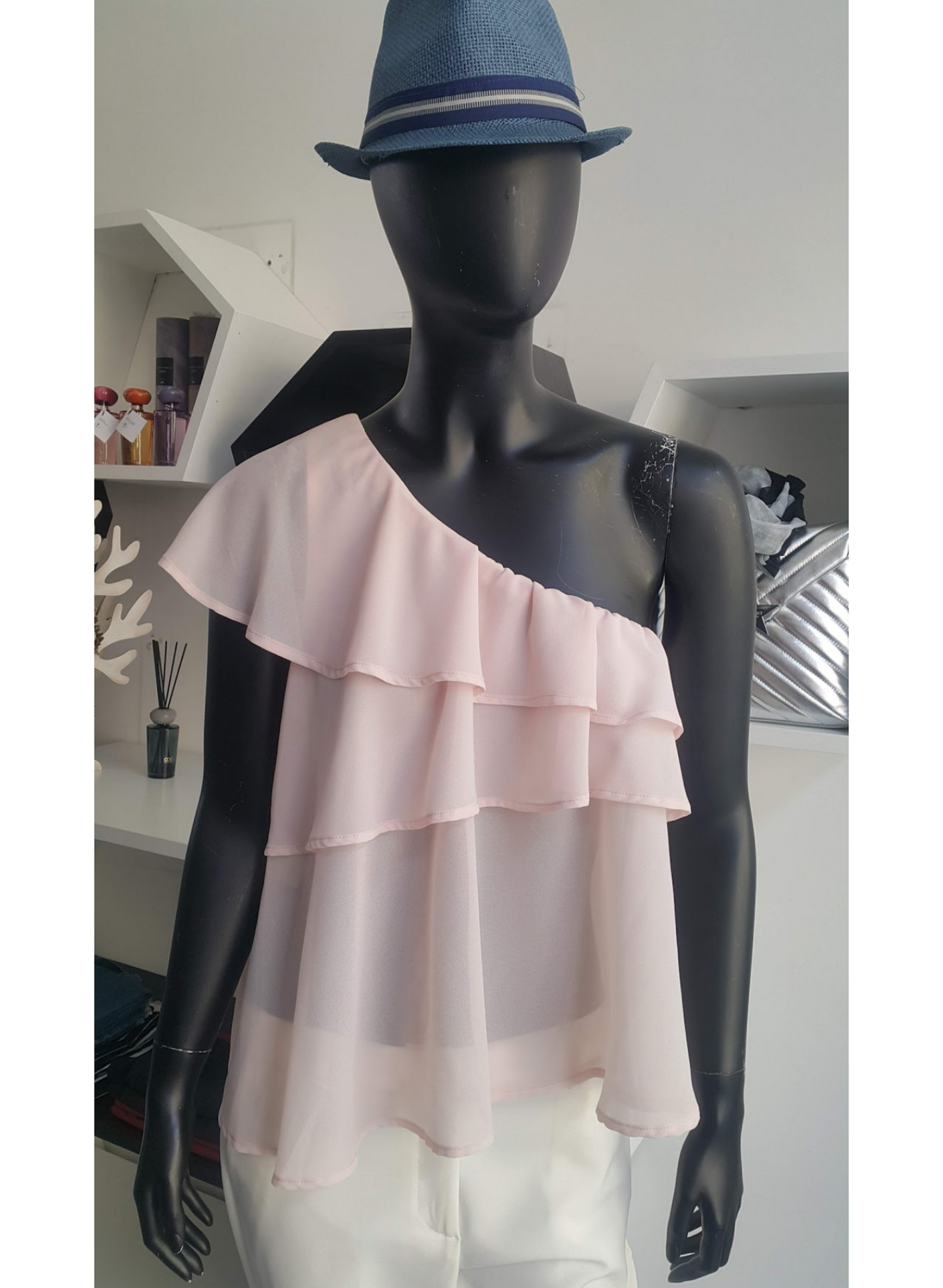 Top monospalla a balze