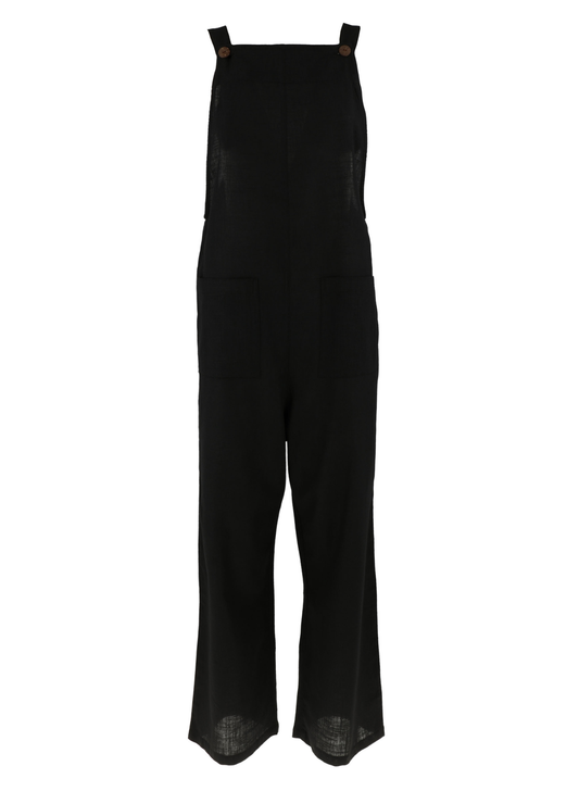 Salopette in colore nero