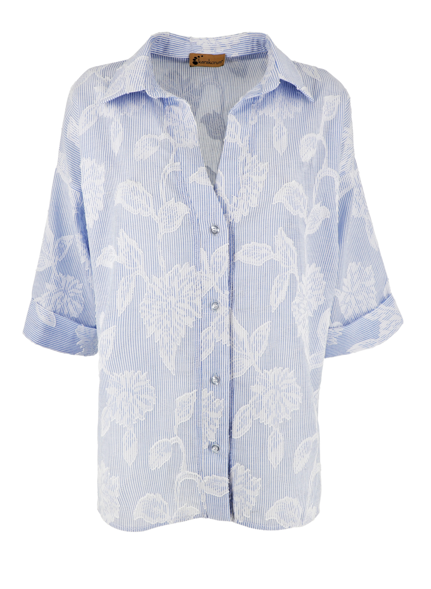 Camicia in cotone stampato