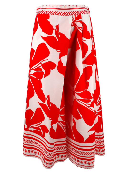 Pantaloni cropped fantasia