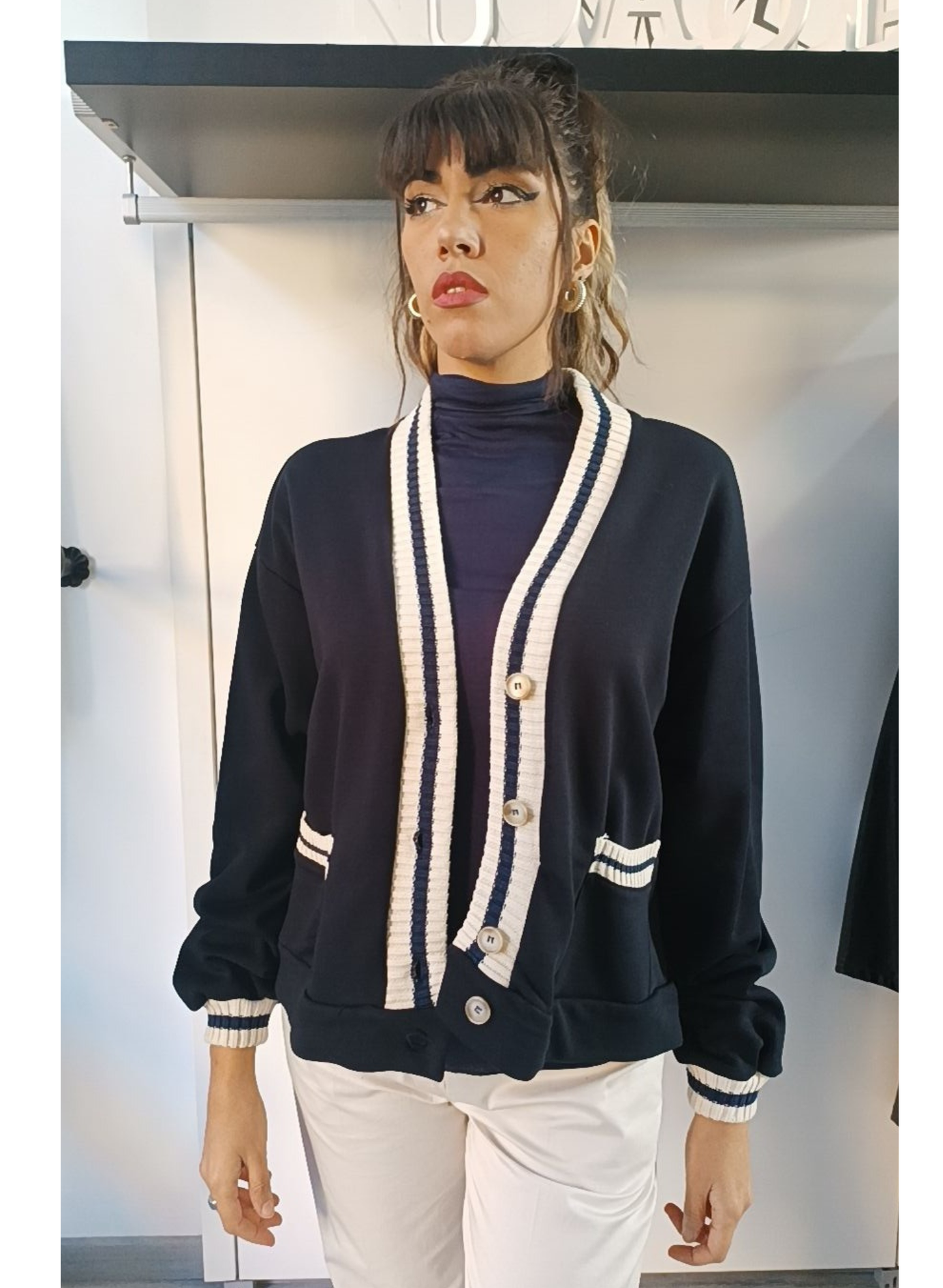 Cardigan modello College