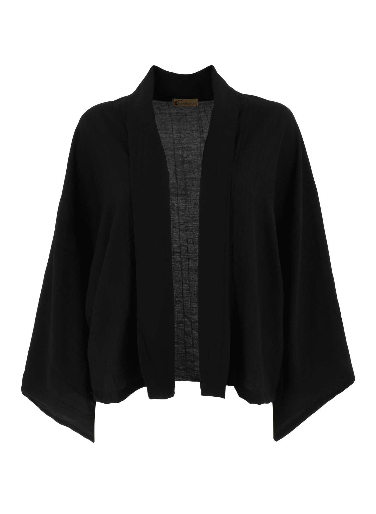 Giacca kimono nera