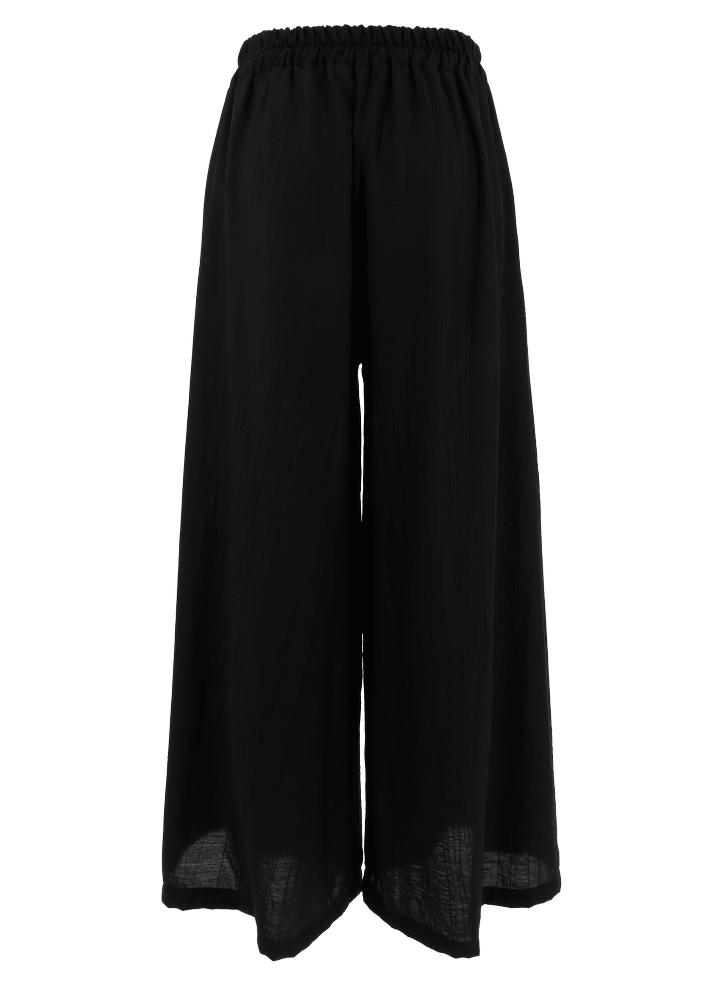 Pantaloni cropped neri