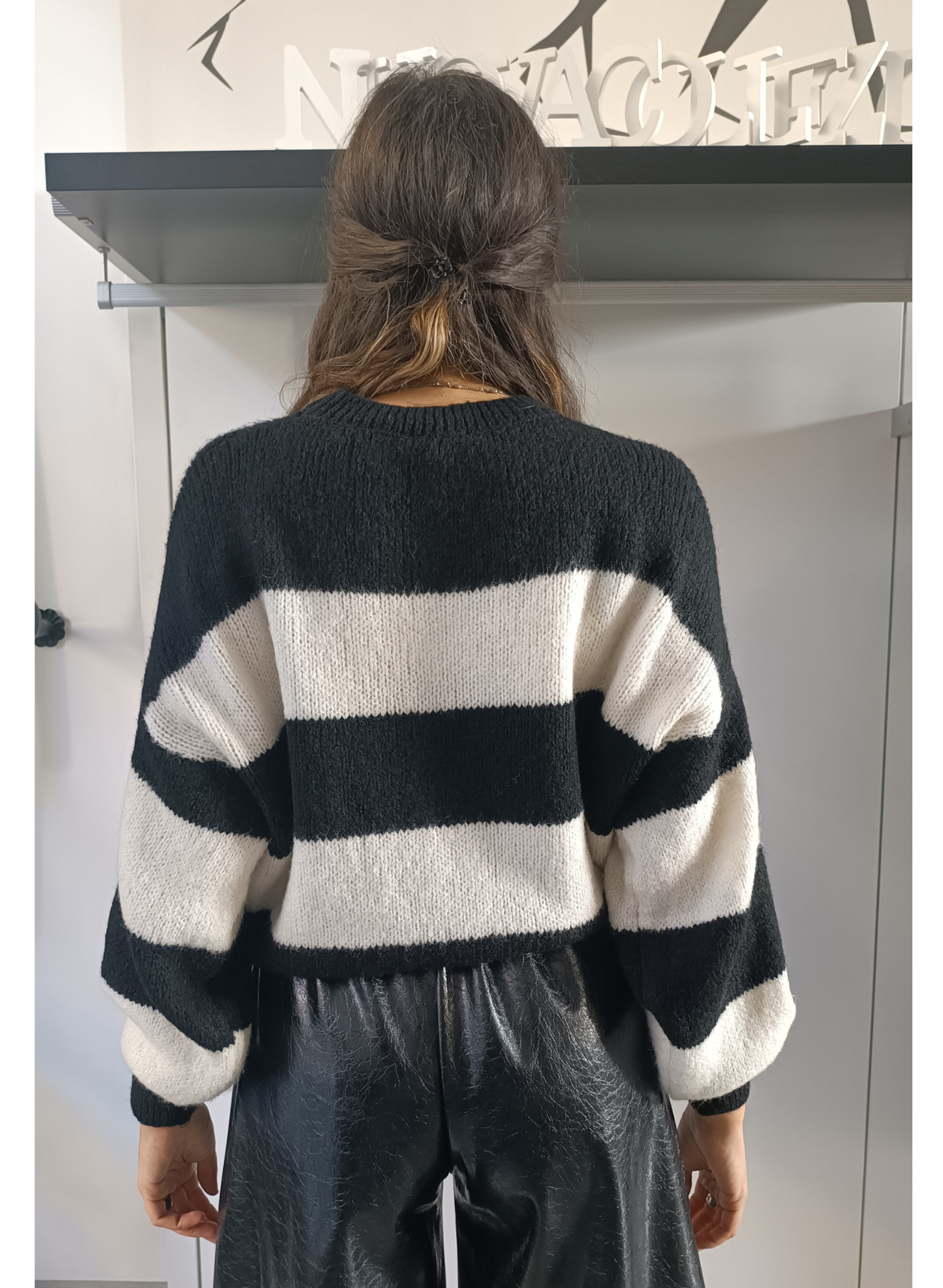 Pullover scritta " Di mattina non parlatemi"