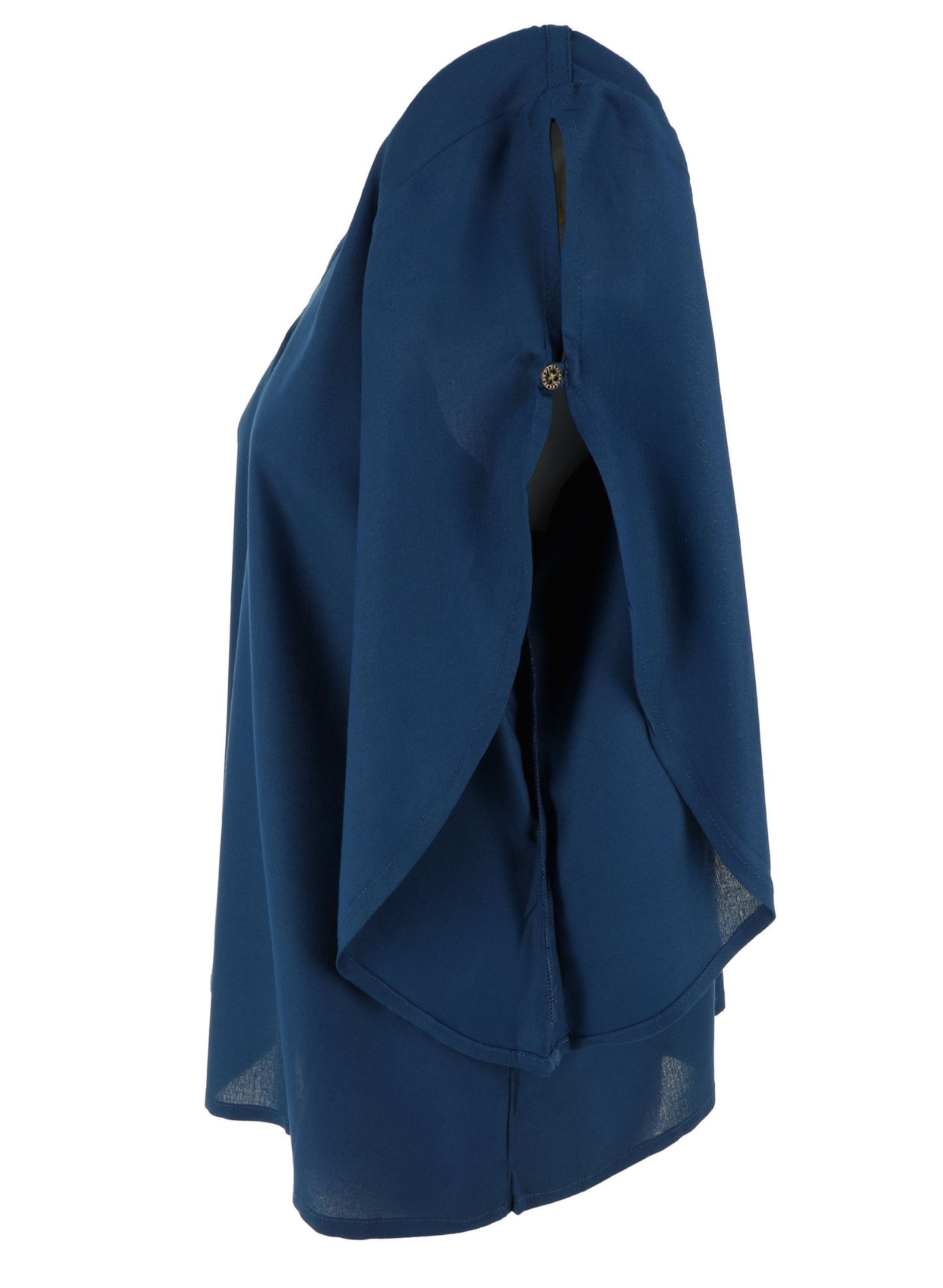 Blusa colore ottanio