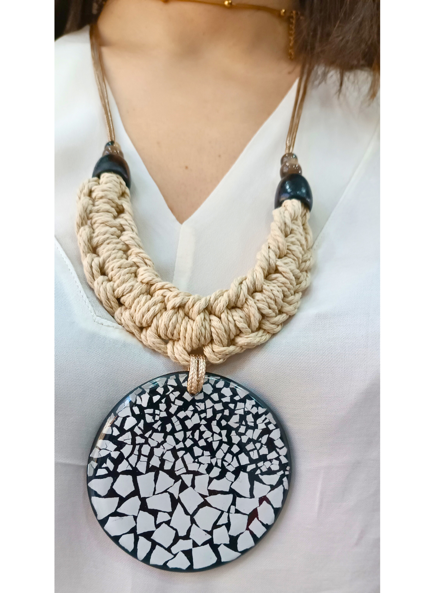 Collana in corda