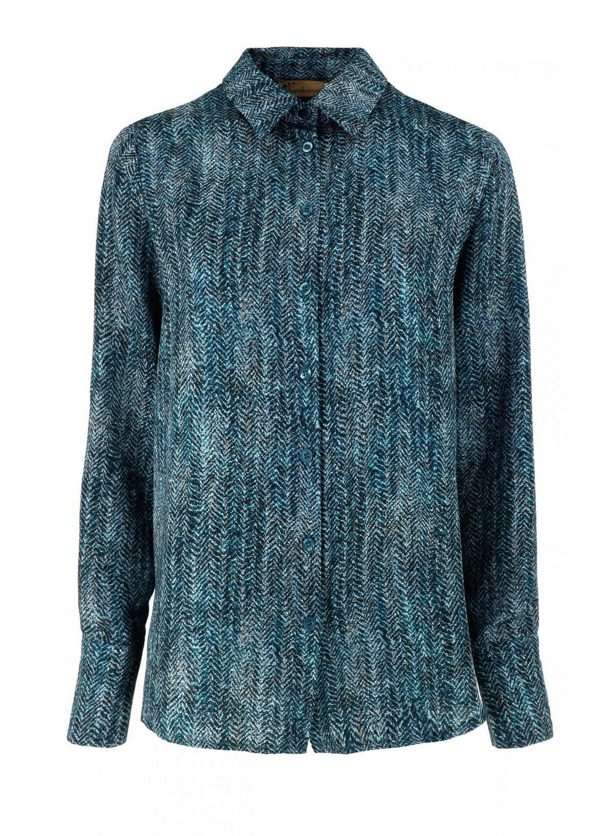 Camicia stampa astratta