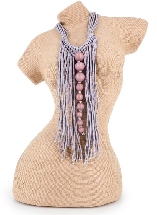 Collana Frange Lilla