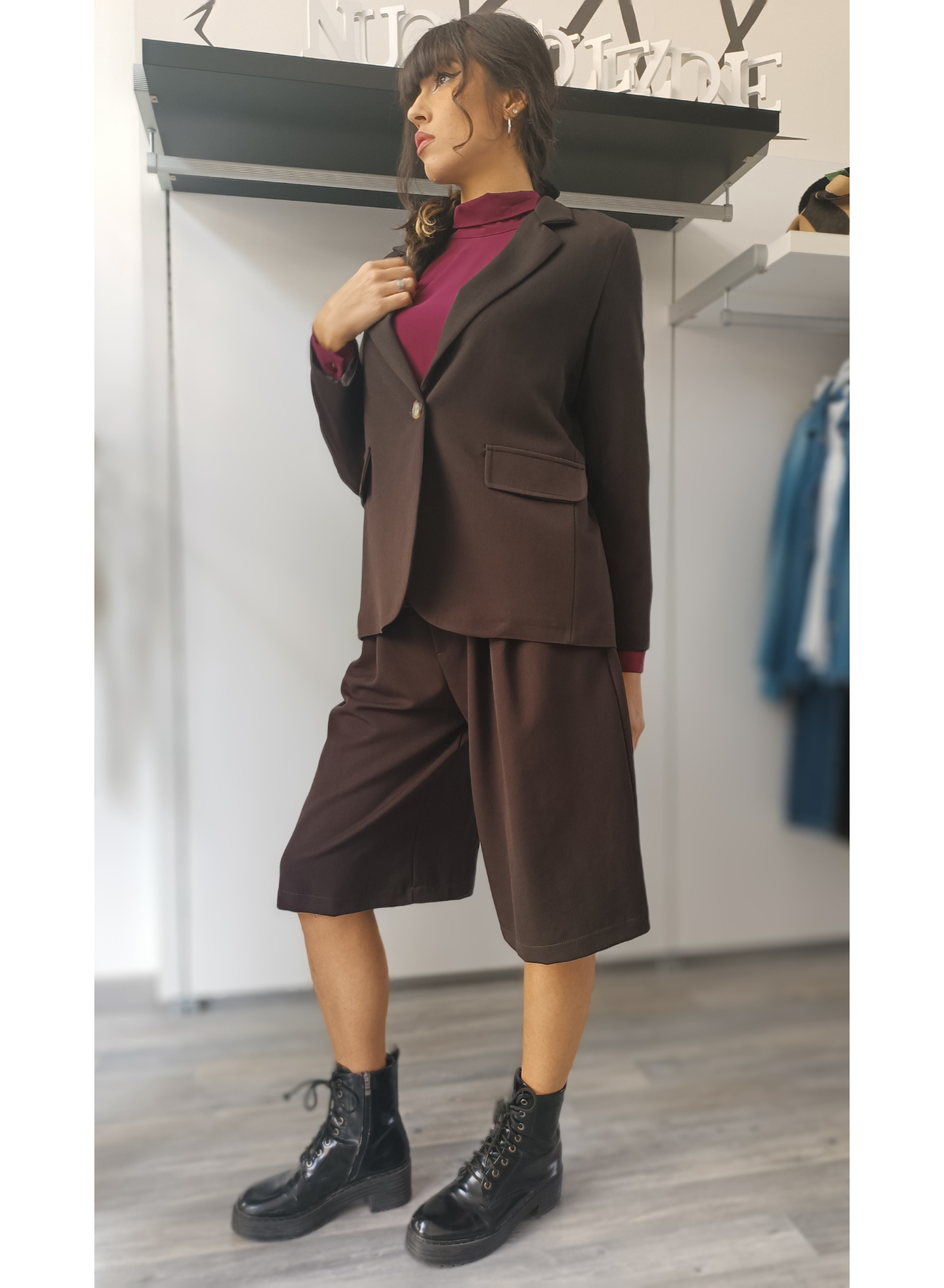 Bermuda color testa di moro