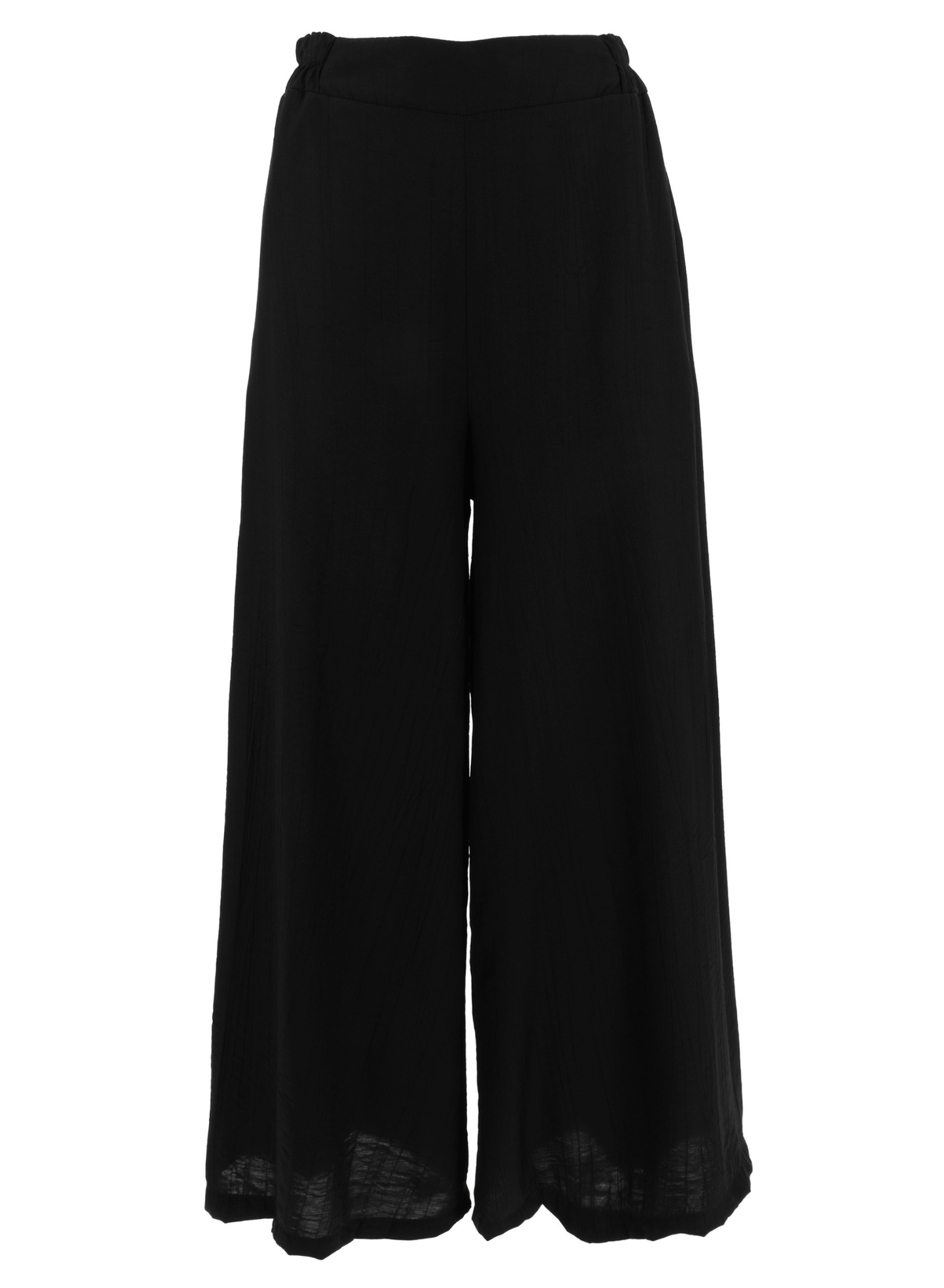 Pantaloni cropped neri