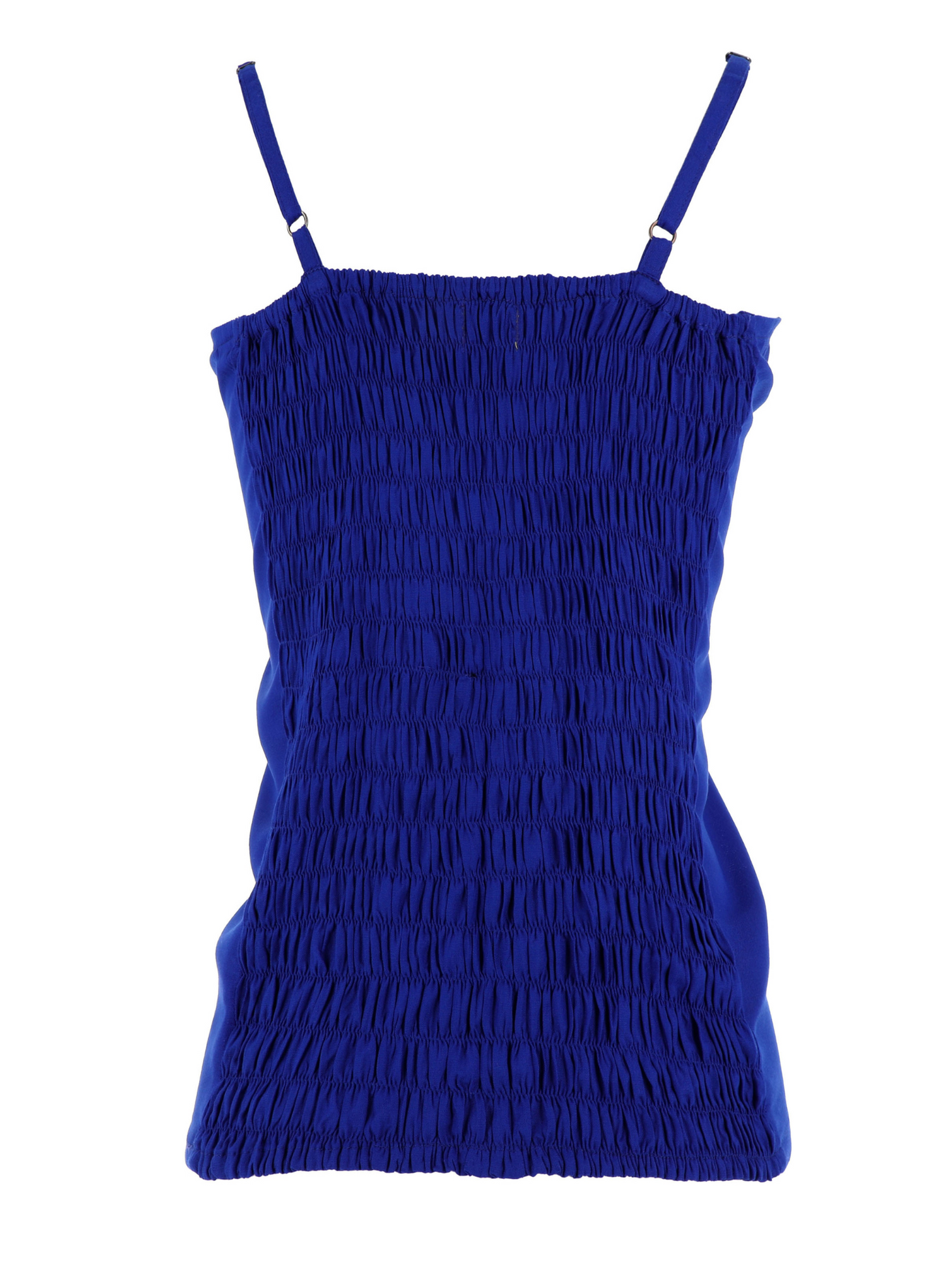 Top cotone bluette