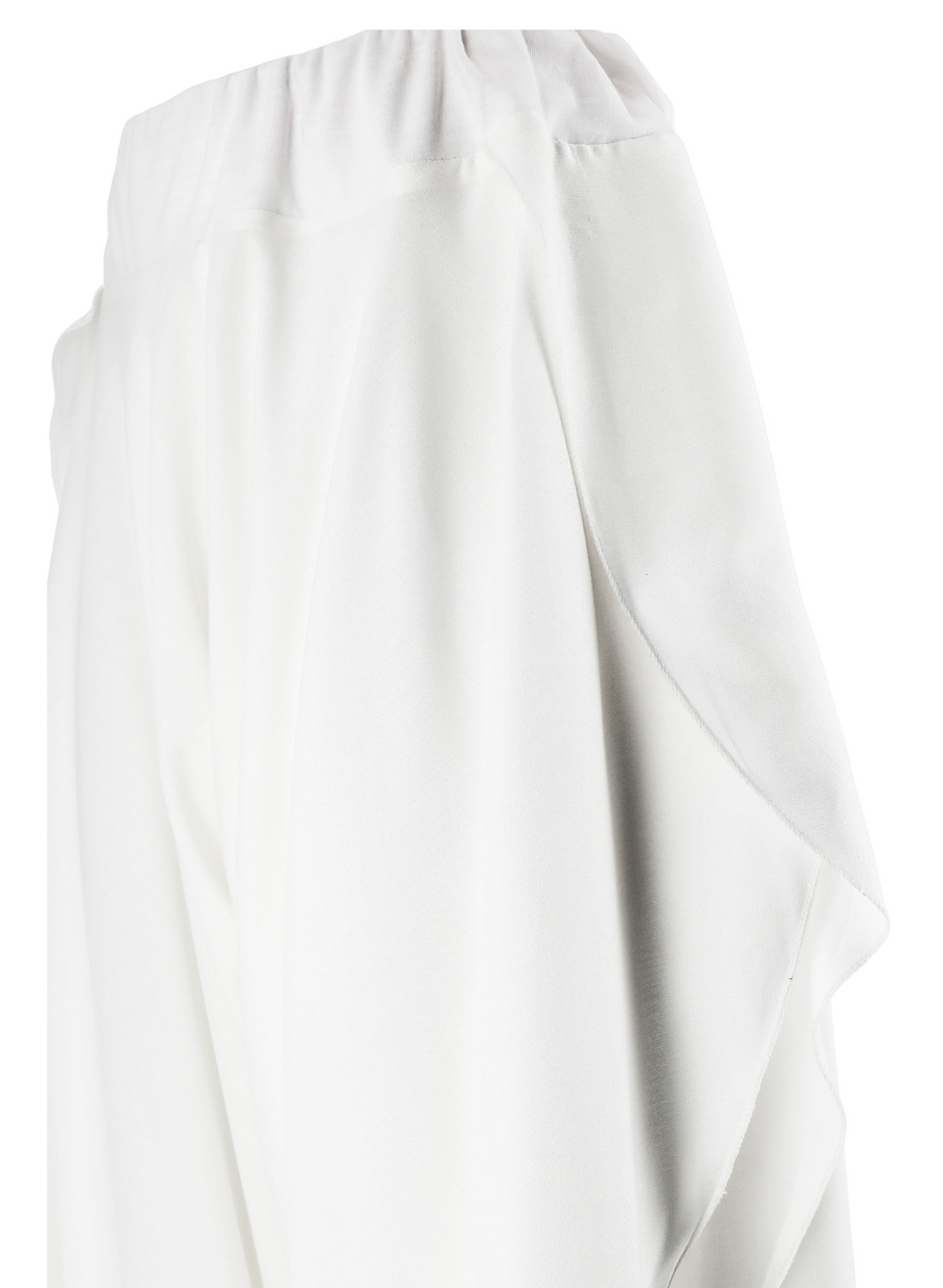 Pantaloni modello harem bianchi