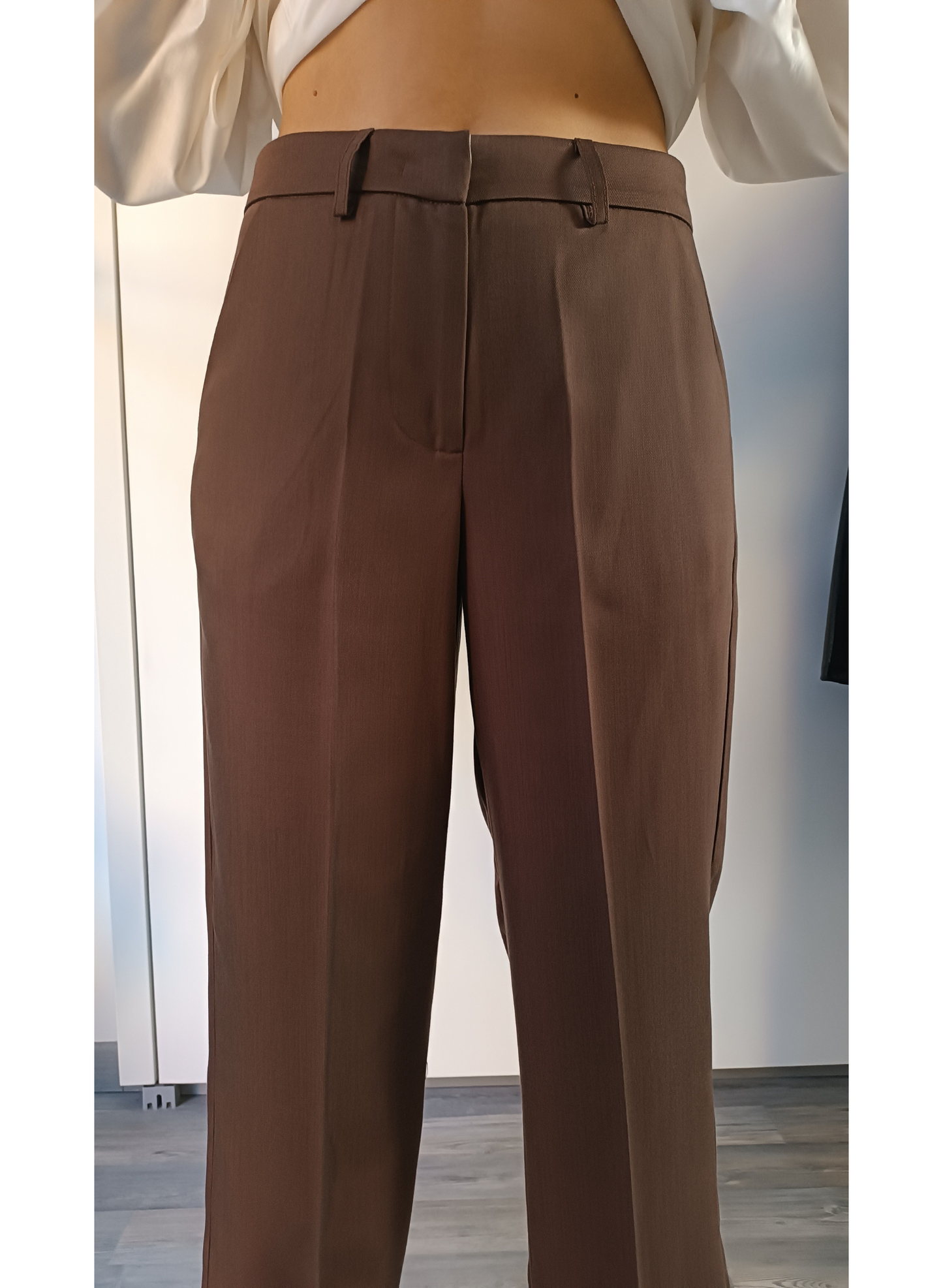 Pantaloni color marrone bruciato