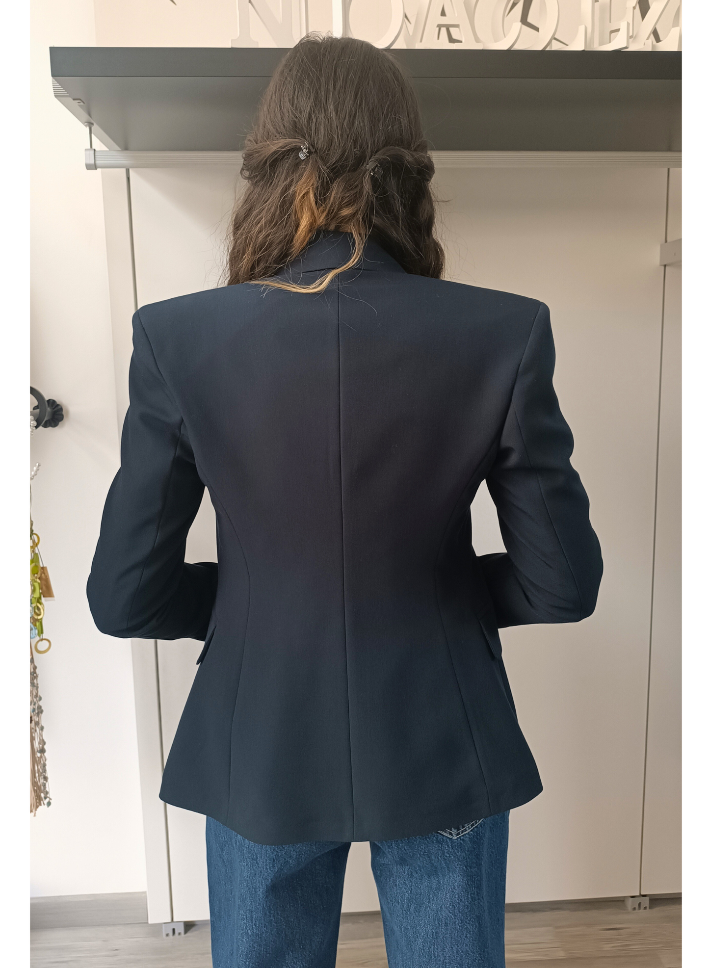 Blazer blu doppiopetto