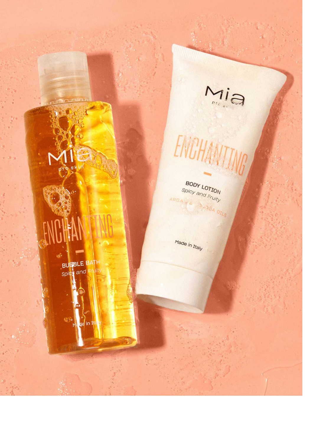 Kit bagnoschiuma e crema corpo