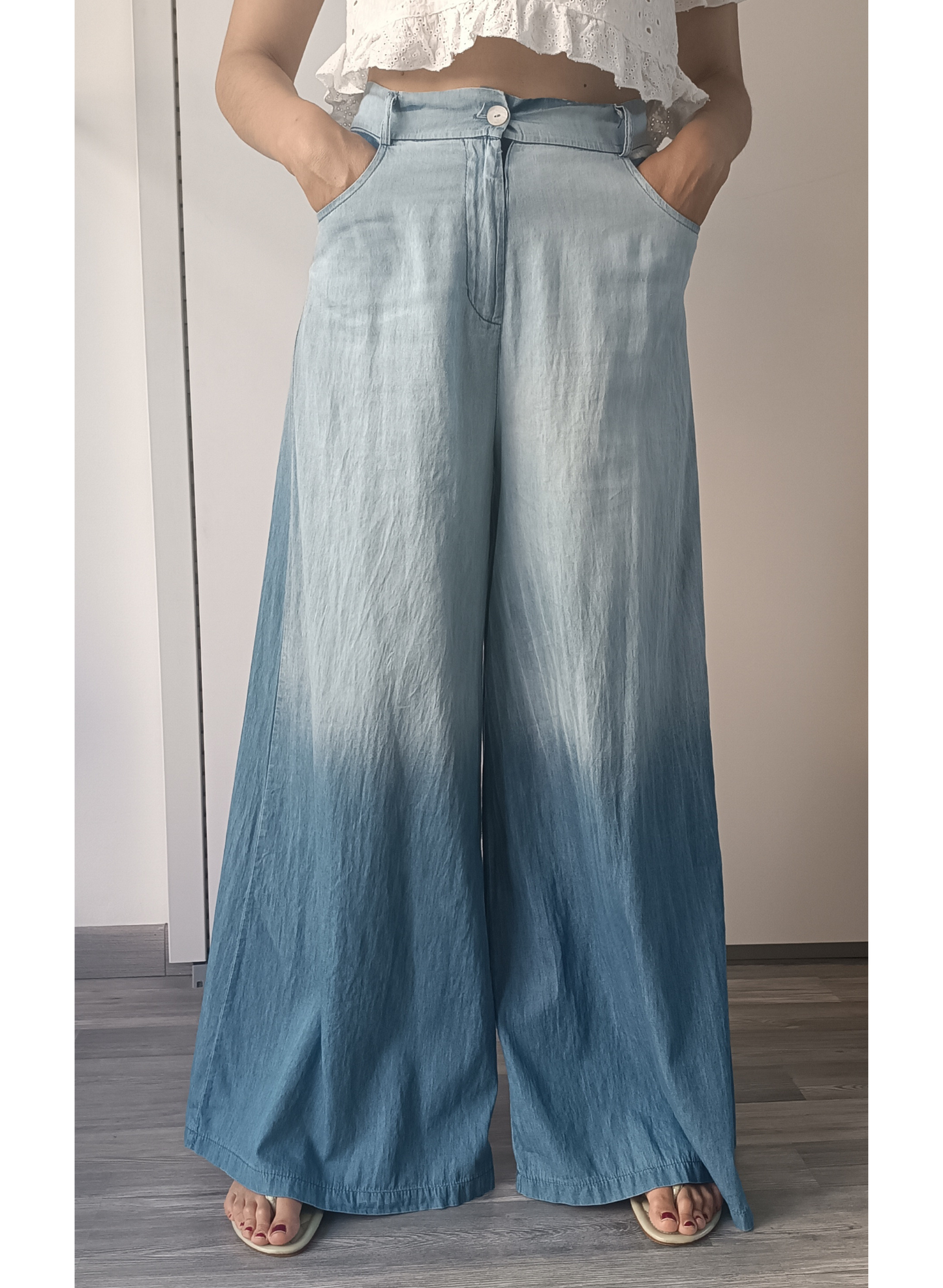 Jeans Wide leg Degradè