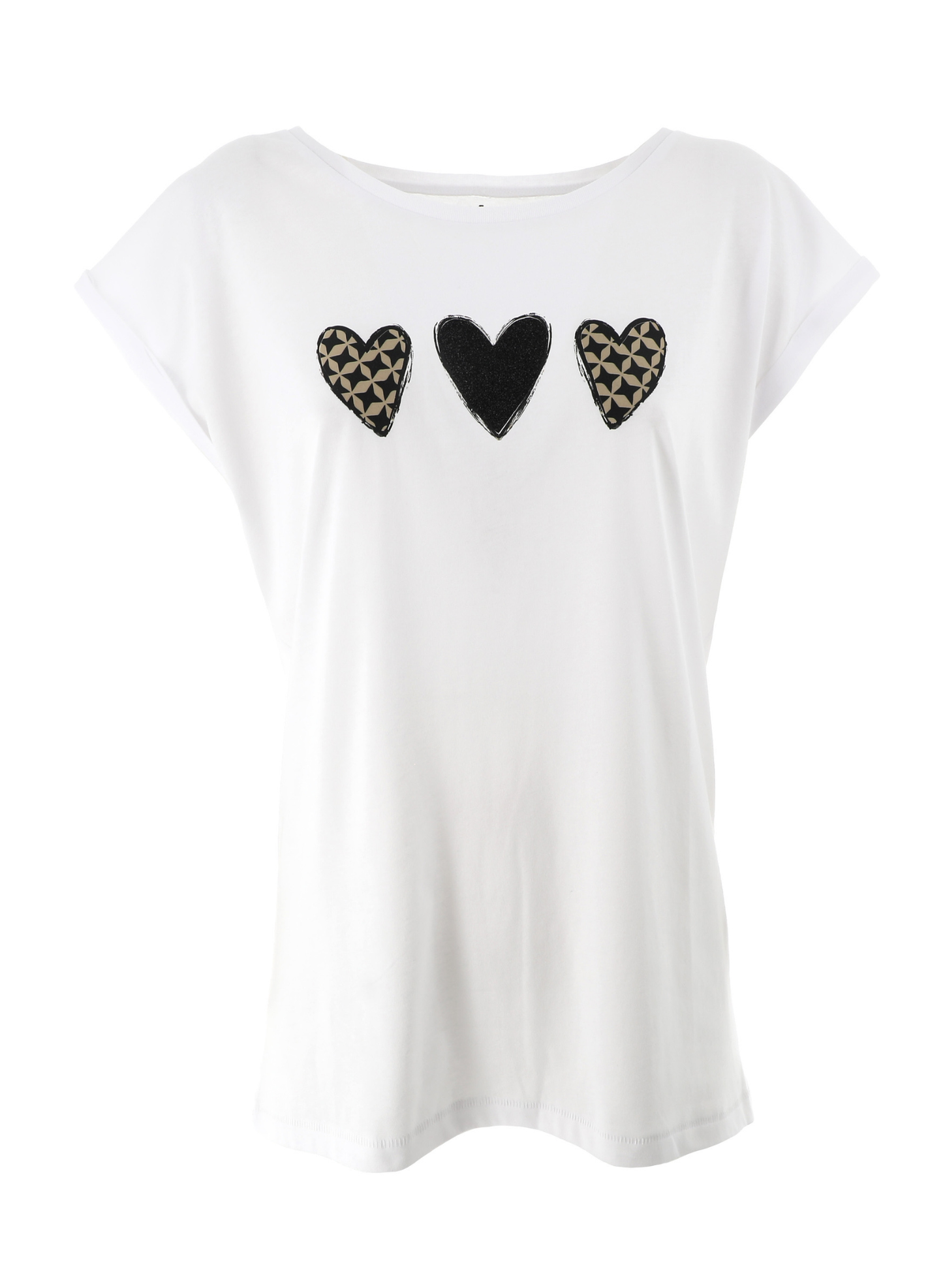 T-Shirt Stampa "Cuori"