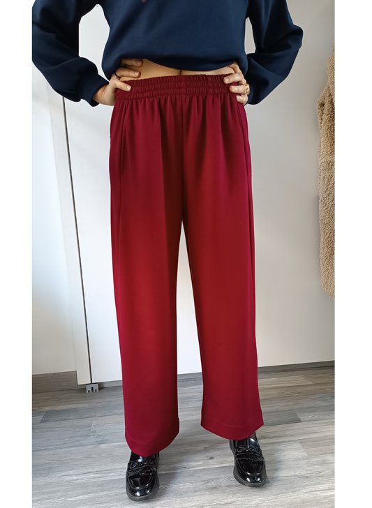 Pantaloni con elastico in vita