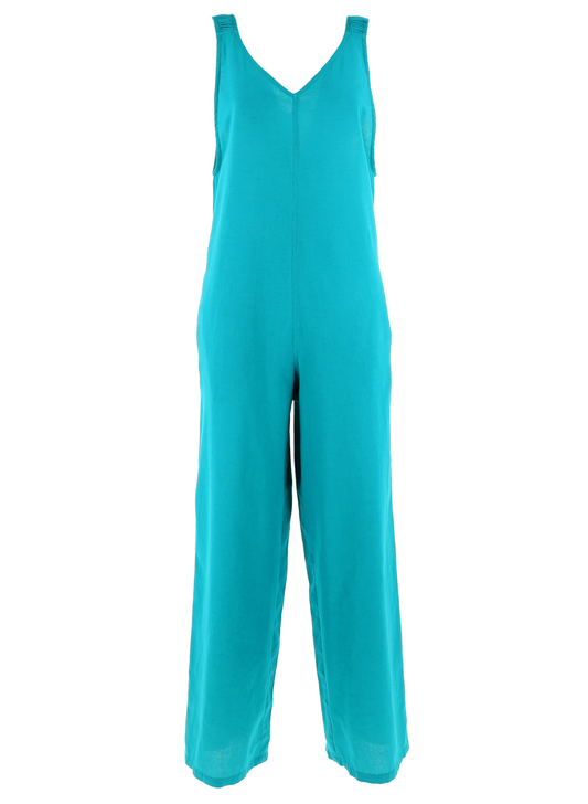 Tuta intera colore teal