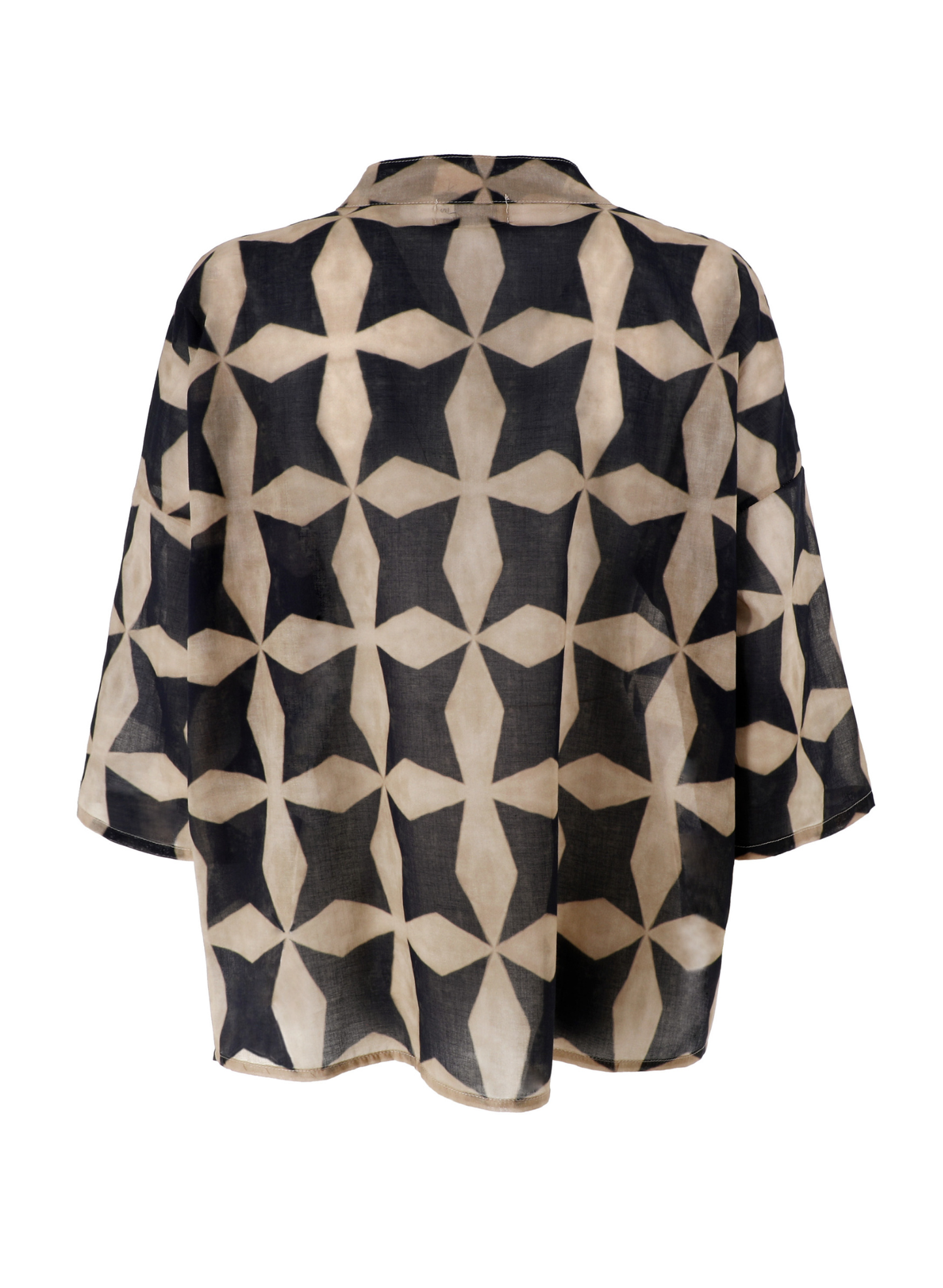 Camicia in fantasia astratta