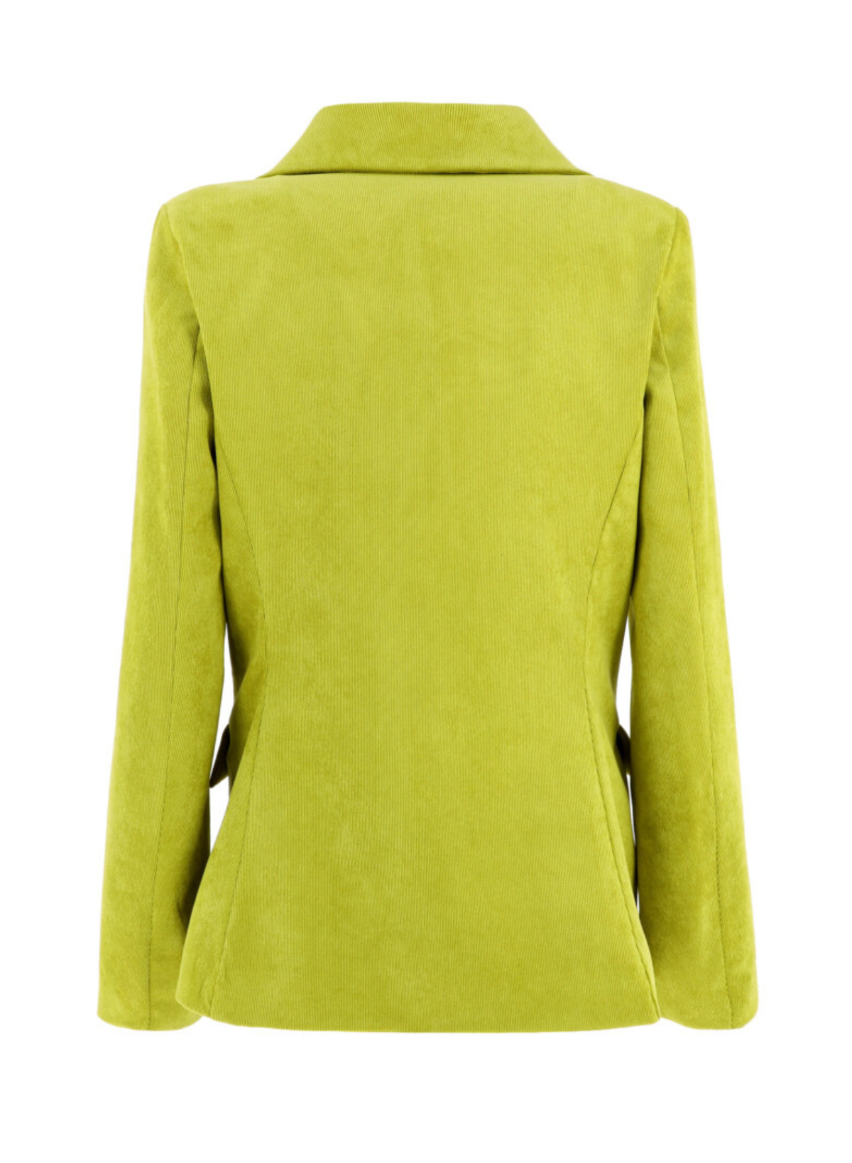 Giacca velluto lime