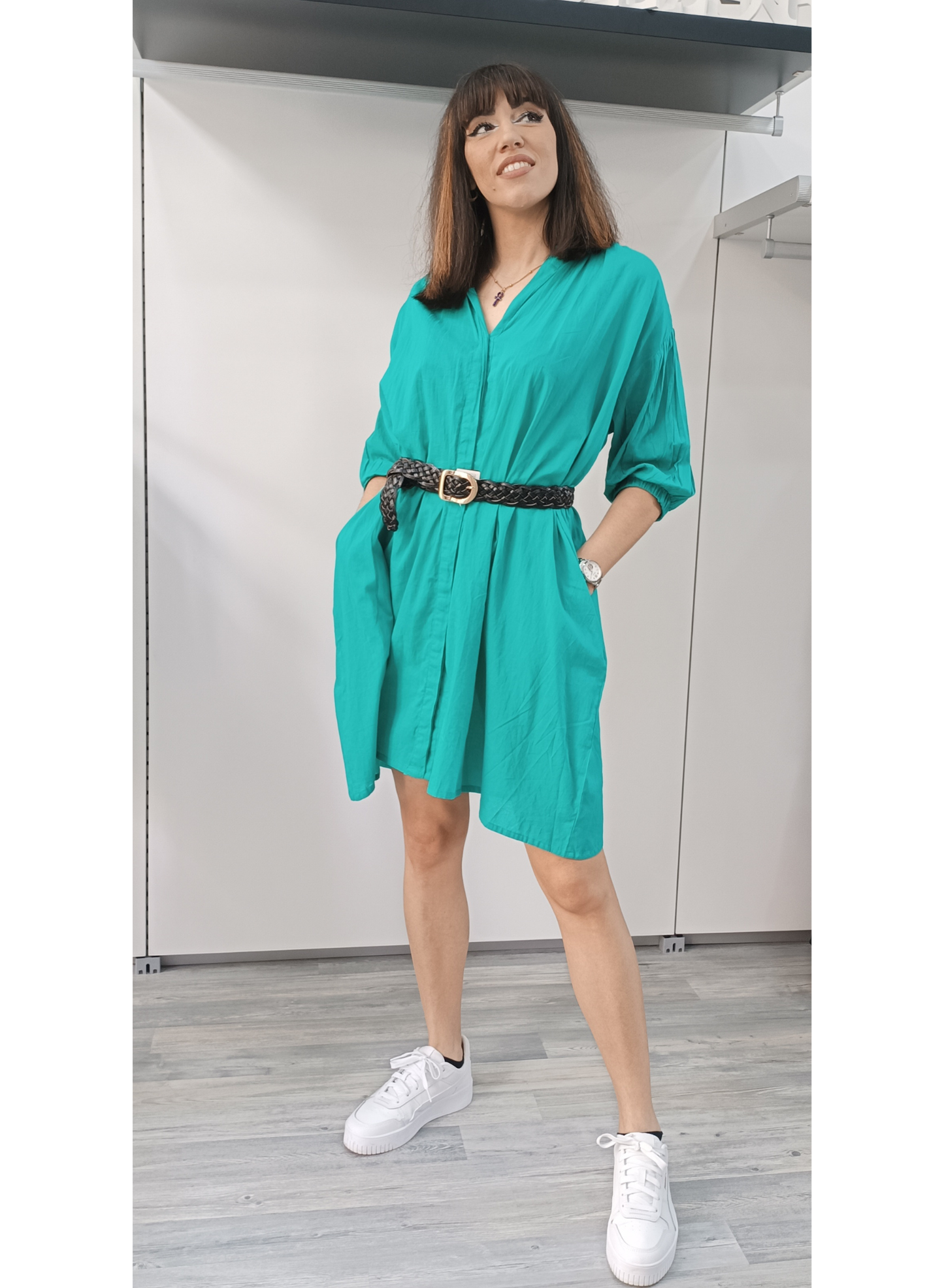 Abito colore Teal