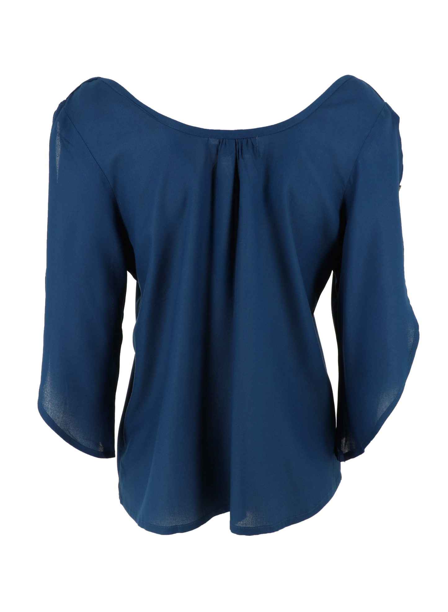Blusa colore ottanio